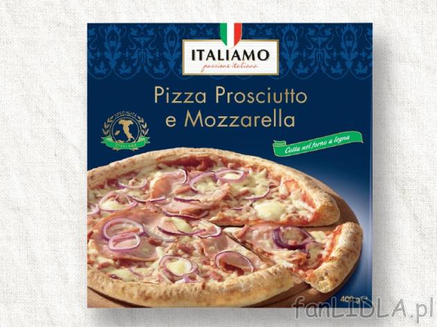 Pizza , cena 6,00 PLN za 350/400 g/1 opak., 1 kg=18,57/16,25 PLN. 
- różne rodzaje ...