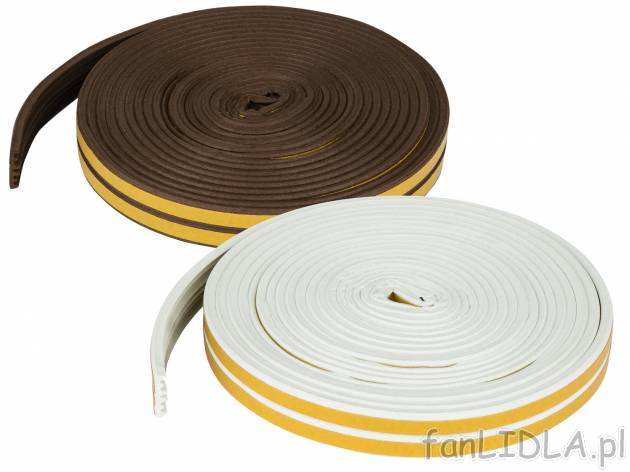 Samoprzylepna uszczelka do okien i drzwi Powerfix, cena 7,99 PLN 
- 2 x 5 m
- izolacja ...