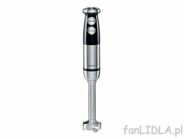 Blender 600 W Silvercrest Kitchen Tools, cena 69,90 PLN 
- nasadka do pure&eacute; ...