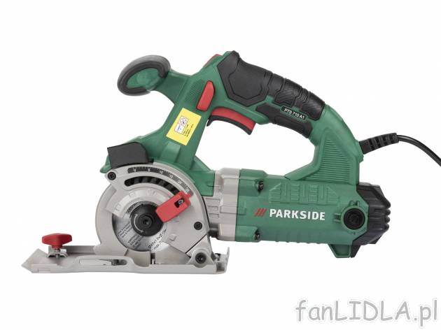 Piła wgłębna PTS 710 A1 710 W Parkside, cena 179,00 PLN 
- do drewna, tworzywa ...