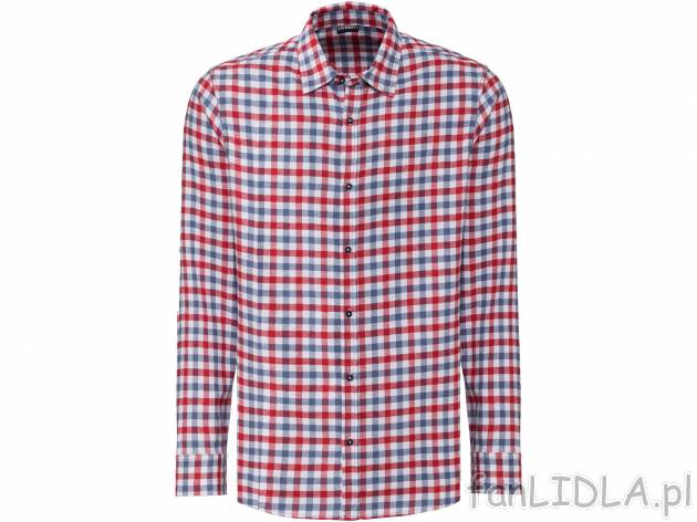 Koszula flanelowa Livergy, cena 29,99 PLN 
- koszula flanelowa w kratkę to klasyczny ...