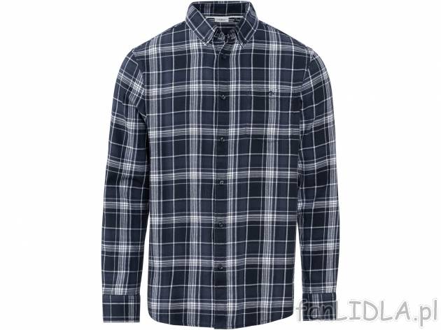 Koszula flanelowa Livergy, cena 29,99 PLN 
- koszula flanelowa w kratkę to klasyczny ...