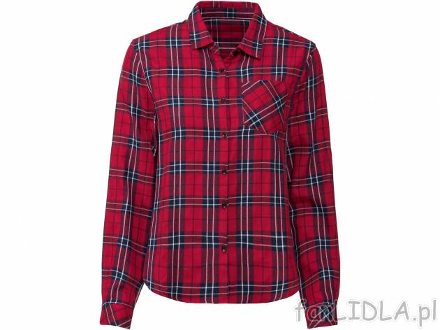 Koszula flanelowa Esmara, cena 29,99 PLN 
- koszula flanelowa w kratkę to klasyczny ...