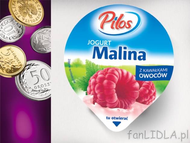 Pilos Jogurt Owocowy , cena 0,00 PLN za 150g/1 opak., 100g=0,46 PLN.