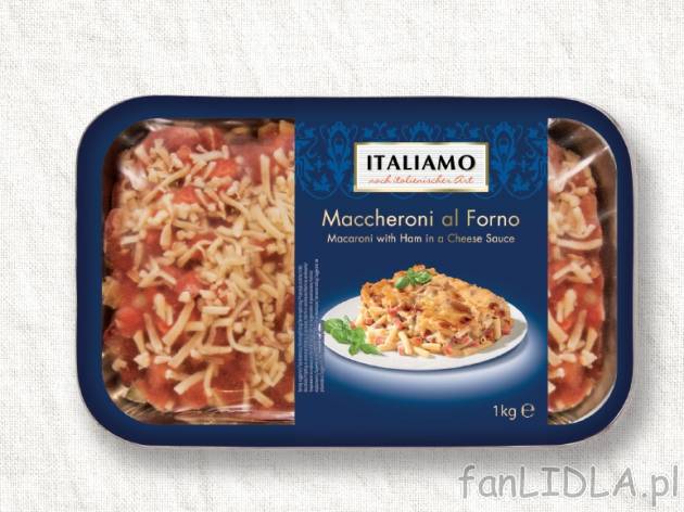 Zapiekanka makaronowa , cena 11,00 PLN za 1 kg/1 opak. 
-      różne rodzaje