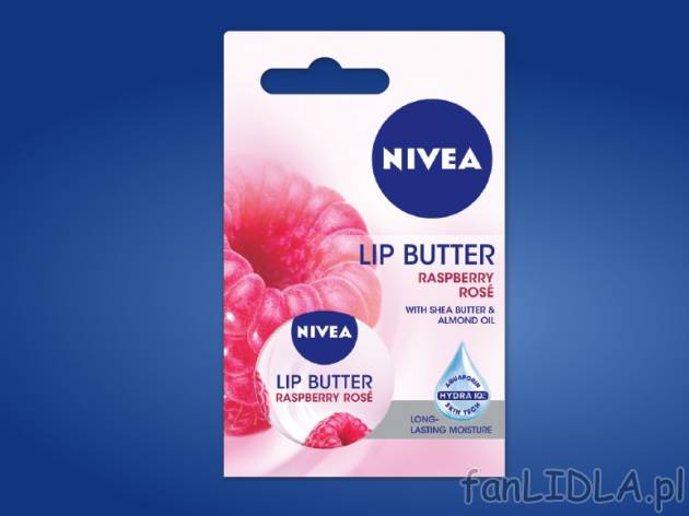 Balsam do ust , cena 6,00 PLN za 16,7g/1 opak., 100g=41,86 PLN.  
różne rodzaje