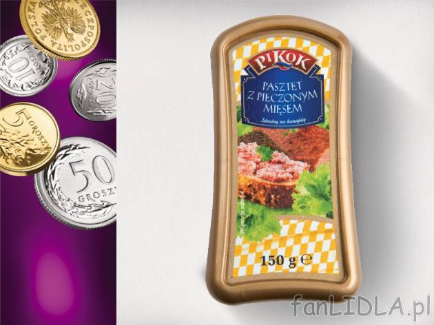 Pikok pasztet , cena 0,00 PLN za 150g/ 1 opak., 100g=0,66 PLN.
