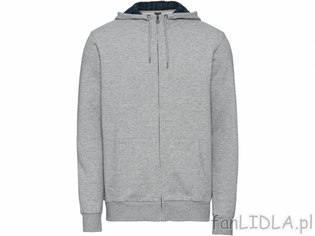 Bluza dresowa Livergy, cena 44,99 PLN 
- wysoka zawartość bawełny
- kaptur ze ...