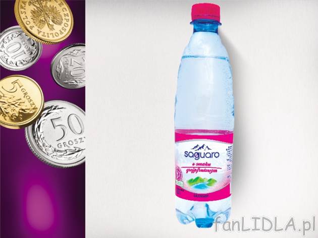 Saguaro Napój gazowany , cena 0,00 PLN za 500ml/ 1 opak., 1l=1,18 PLN.