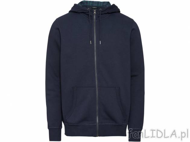 Bluza dresowa Livergy, cena 44,99 PLN 
- wysoka zawartość bawełny
- kaptur ze ...