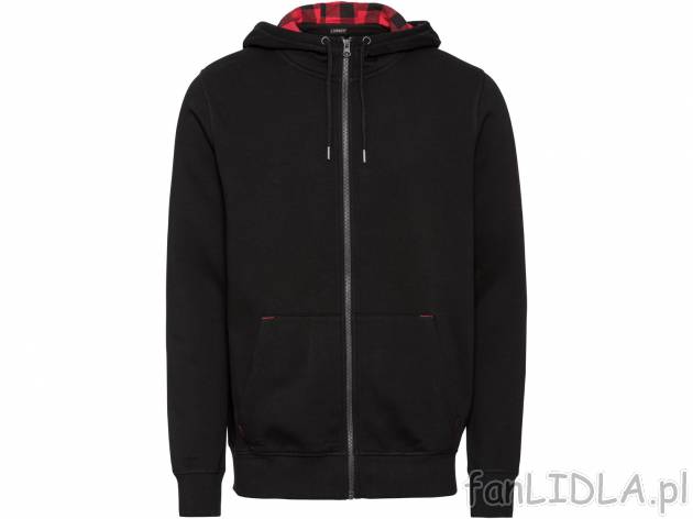 Bluza dresowa Livergy, cena 44,99 PLN 
- wysoka zawartość bawełny
- kaptur ze ...