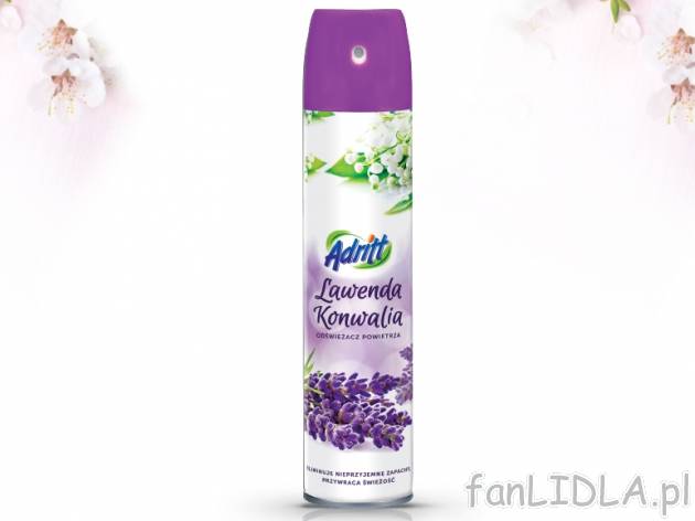 Adritt Odświeżacz powietrza w spray&#039;u , cena 2,00 PLN za 300ml/1 opak., ...