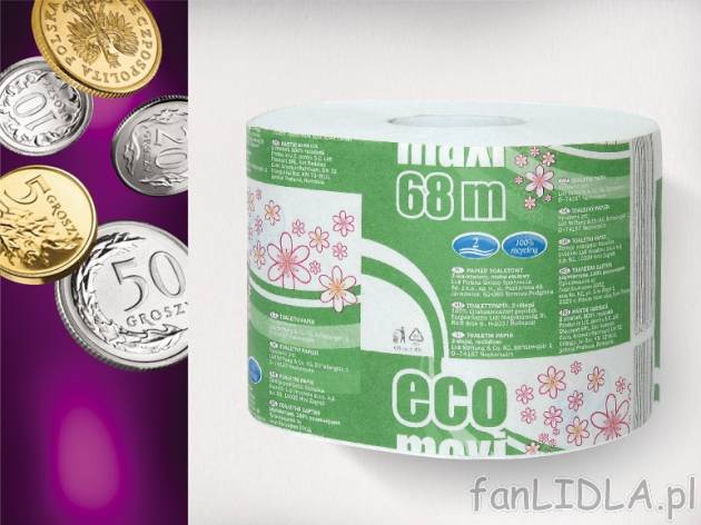 Papier toaletowy 2-warstwowy , cena 0,00 PLN za 1szt.