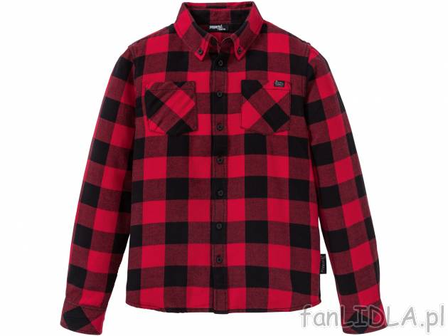 Koszula flanelowa Pepperts, cena 29,99 PLN 
- koszula flanelowa w kratkę to klasyczny ...