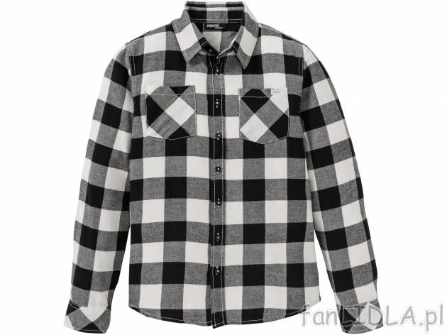 Koszula flanelowa Pepperts, cena 29,99 PLN 
- koszula flanelowa w kratkę to klasyczny ...
