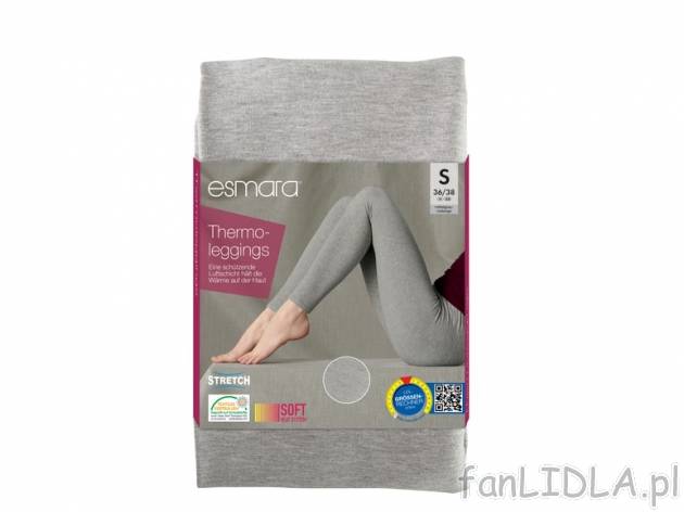 Legginsy termiczne Esmara, cena 22,99 PLN za 1 para 
- wyjątkowo grube i ciepłe ...