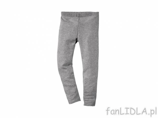 Legginsy termiczne Lupilu, cena 15,99 PLN za 1 para 
- z miękką i ciepłą warstwą ...