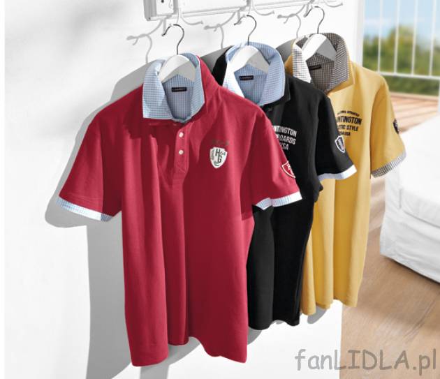 Męska koszulka polo cena 27,99PLN
- idealna podczas uprawiania sportu i w czasie ...