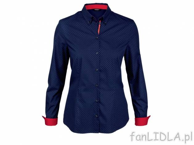 Koszula z kołnierzem button - down Esmara, cena 55,00 PLN za 1 szt. 
- 1 wz&oacute;r ...