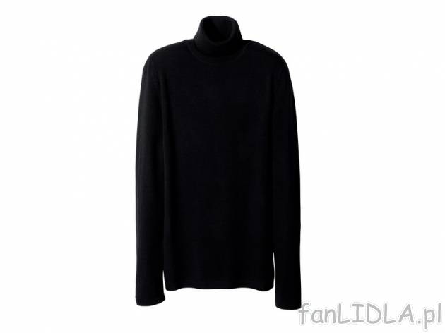 Sweter lub golf Esmara, cena 34,99 PLN za 1 szt. 
- 72% wiskoza, 28% poliamid 
- ...