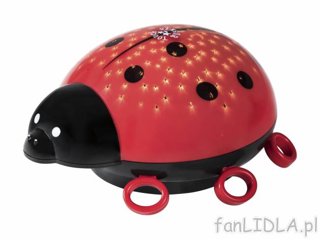 Lampka nocna LED z projektorem gwiazd Ansmann, cena 44,99 PLN 
- technologia LED ...
