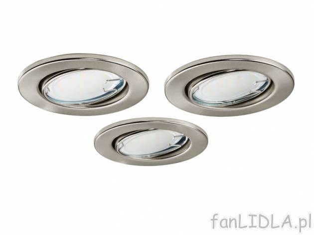 Zestaw lampek LED do zabudowy , cena 54,90 PLN za 1 opak. 
- 21 jasnych, energooszczędnych ...