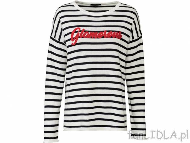 Sweter z bawełną Esmara, cena 34,99 PLN 
- 50% bawełny, 50% poliakrylu
- rozmiary: ...