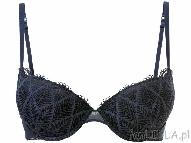 Biustonosz koronkowy Esmara Lingerie, cena 22,99 PLN 
- rozmiary: 75B, 80B, 80C, ...