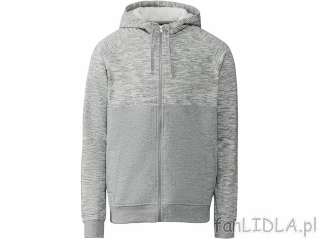 Bluza dresowa Livergy, cena 44,99 PLN 
- wysoka zawartość bawełny
- rozmiary: ...