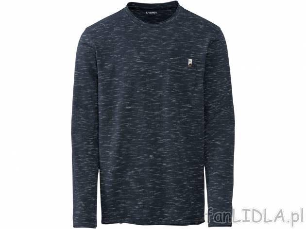 Bluzka z długim rękawem Livergy, cena 22,99 PLN 
- rozmiary: M-XL
- Hohenstein ...