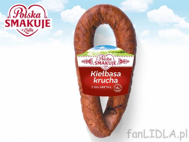 Kiełbasa krucha z galaretką , cena 2,00 PLN za 100 g