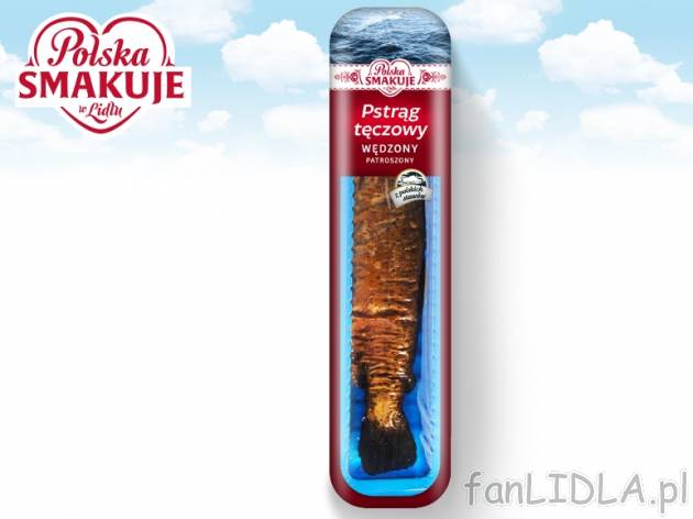 Pstrąg patroszony, wędzony , cena 2,00 PLN za 100 g