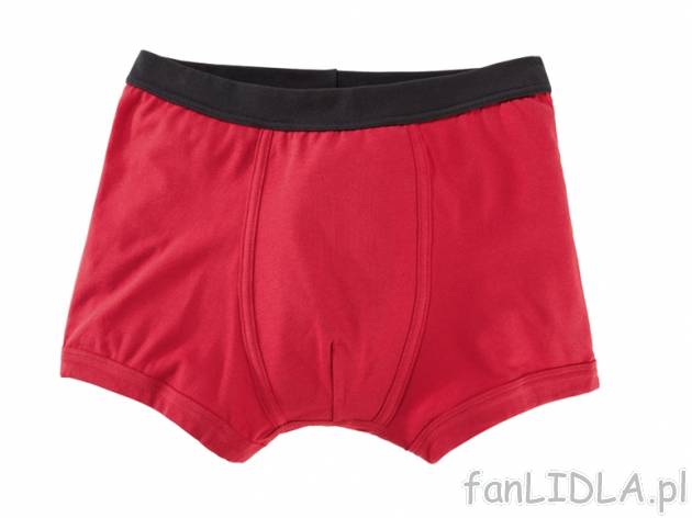 Bokserki, 2 pary Livergy, cena 22,99 PLN za 1 opak. 
- materiał: 95% bawełna, ...