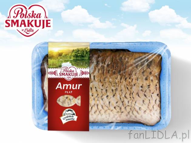 Świeży amur płat , cena 2,00 PLN za 100 g