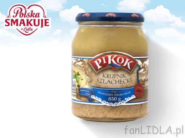 Pikok Zupa , cena 2,00 PLN za 650 g/1 opak., 1 kg=4,60 PLN.
