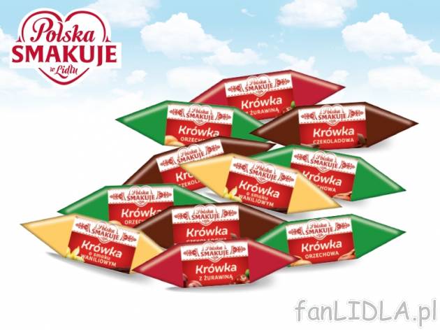 Krówka smakowa , cena 1,00 PLN za 100 g