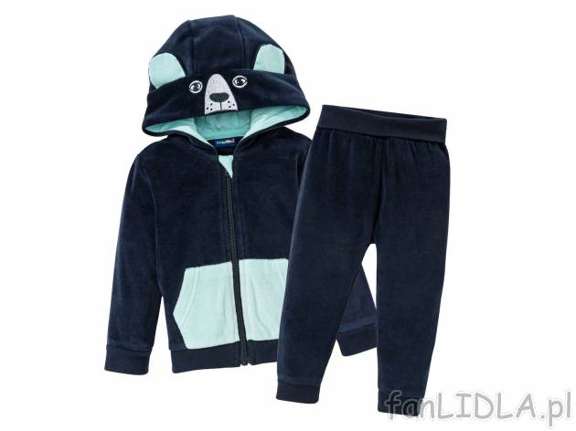Dres welurowy Lupilu, cena 24,99 PLN 
Pierz w wysokiej temperaturze i skutecznie ...