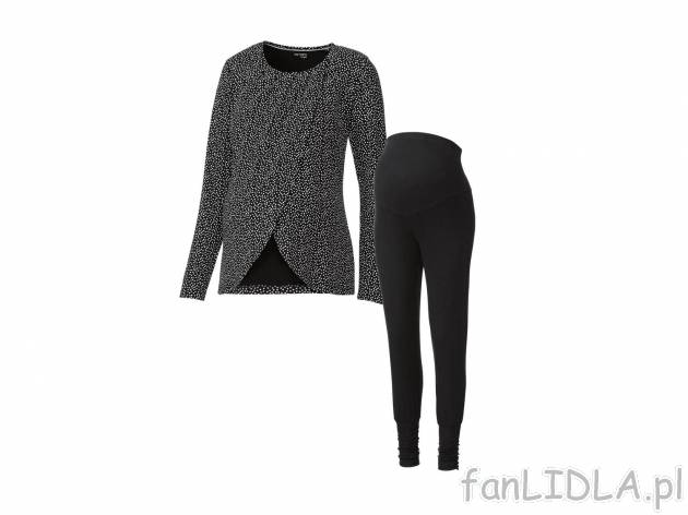 Piżama ciążowa z biobawełną Esmara Lingerie, cena 39,99 PLN 
Ubrania ciążowe ...
