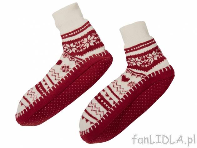 Skarpety domowe Esmara, cena 15,99 PLN za 1 para 
- 4 wzory 
- rozmiary: 35 - 42 ...
