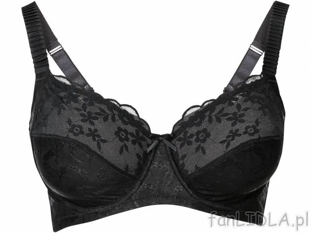 Biustonosz XXL Esmara Lingerie, cena 19,99 PLN 
- rozmiary: 85C, 85D, 90C, 90D, ...
