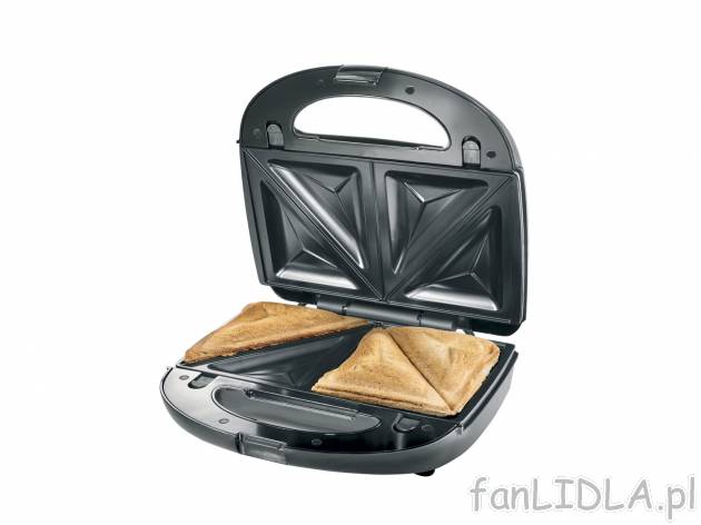 Opiekacz 3 w 1, 750 W Silvercrest Kitchen Tools, cena 88,00 PLN 
1 URZĄDZENIE, ...