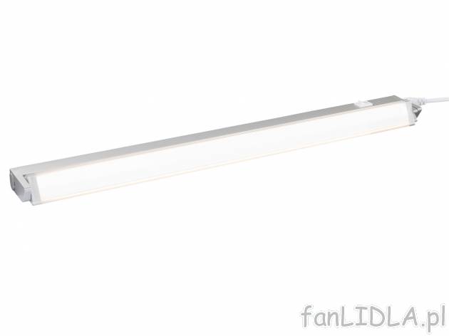 Listwa podszafkowa LED Livarno Lux, cena 44,99 PLN 
- ok. 54,7 x 2,4 x 6,1 cm (szer. ...