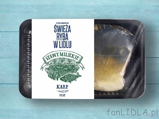 Karp płat ze skórą , cena 1,00 PLN za 100 g