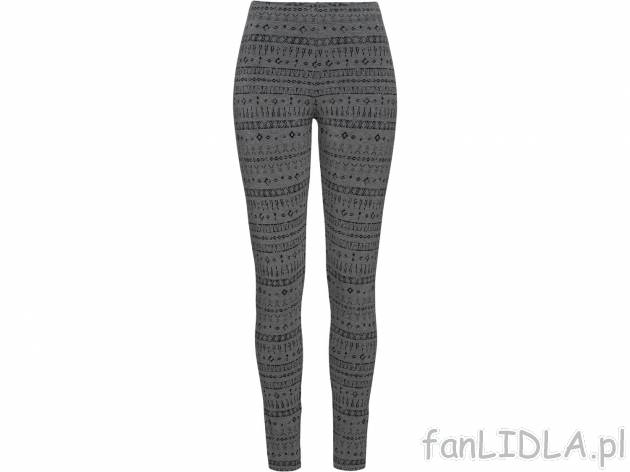 Legginsy termiczne Esmara, cena 22,99 PLN 
- optymalne dopasowanie dzięki zawartości ...