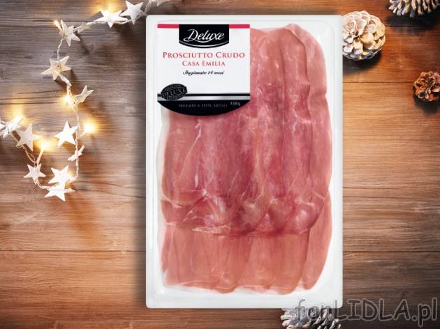 Prosciutto Crudo , cena 8,00 PLN za 100 g/1 opak.