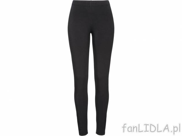 Legginsy termiczne Esmara, cena 22,99 PLN 
- optymalne dopasowanie dzięki zawartości ...