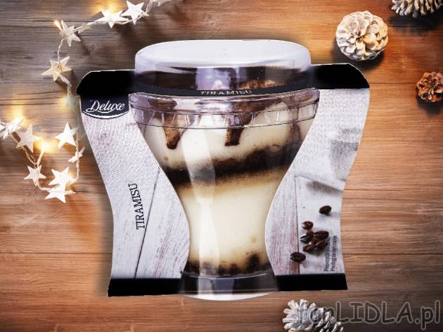 Tiramisu , cena 5,00 PLN za 85 g/1 opak., 100 g=6,22 PLN.
