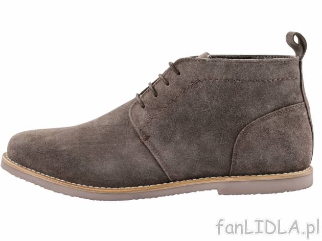 Skórzane buty męskie Livergy, cena 79,90 PLN 
GOLD RATED: Złoty certyfikat lwg ...