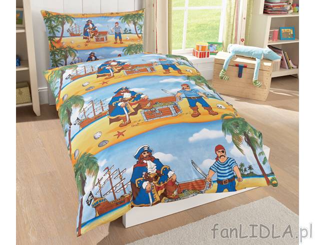 Dziecięca pościel z bawełny Renforce cena 55PLN
- poduszka: 70 x 80 cm, kołdra: ...