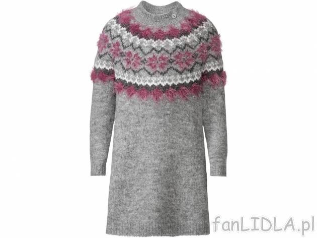 Sukienka z szenili Lupilu, cena 24,99 &#8364; 
- wysoka zawartość poliakrylu
- ...